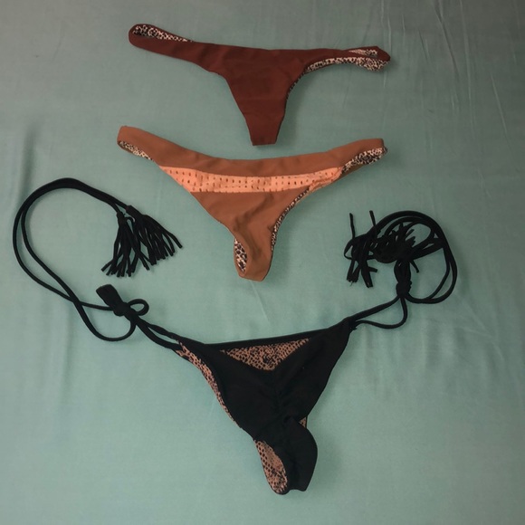 acacia swimwear Other - Acacia Swimwear Bottoms Set of 2.